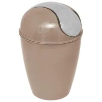 Coș de gunoi Tendance Conical 5.6 l/ Plastic/ Beige