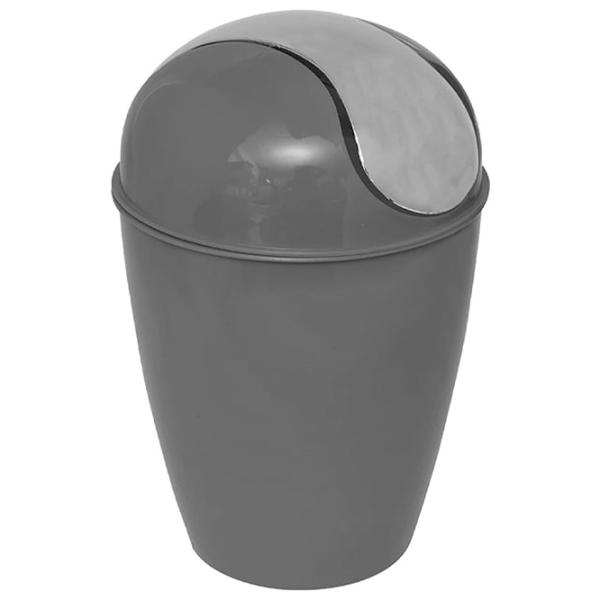 Coș de gunoi Tendance Conical 5.6 l/ Plastic/ Grey photo 1 Coș de gunoi Tendance Conical 5.6 l/ Plastic/ Grey photo 1