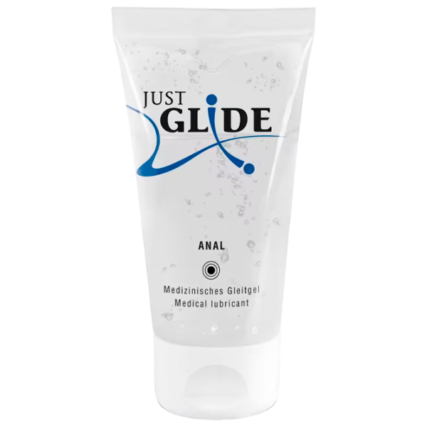 Смазка Just Glide Anal 50 мл/ без запаха/ Прозрачный photo 1