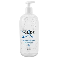 Смазка Just Glide Water-base 0.5л/ без запаха / Прозрачный