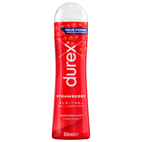 Lubrifiant Durex Play 50 ml/ Strawberry/ Transparent photo 1