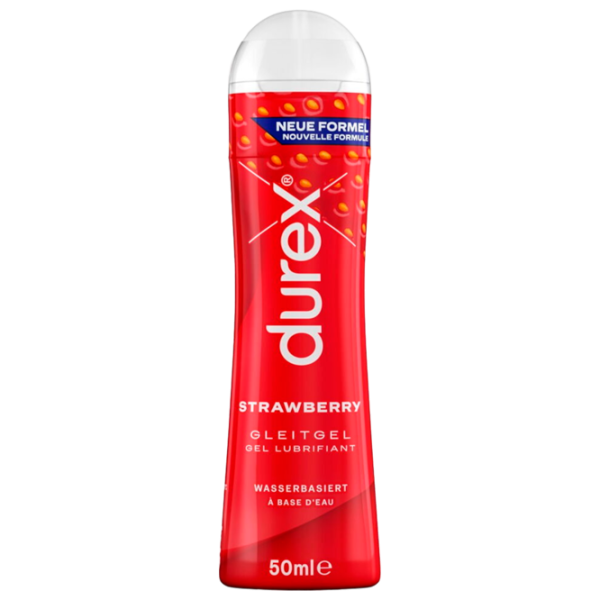 Lubrifiant Durex Play 50 ml/ Strawberry/ Transparent photo 1
