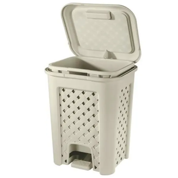 Coș de gunoi Tontarelli Arianna 18 l/ Plastic/ Brown photo 1