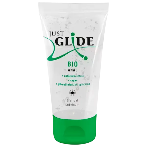 Lubrifiant Just Glide Bio Anal 50 ml/ fără miros/ Transparent photo 1