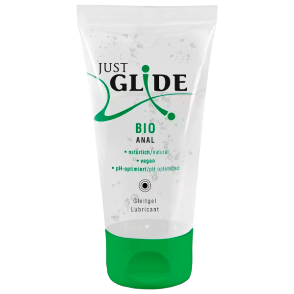 Lubrifiant Just Glide Bio Anal 50 ml/ fără miros/ Transparent photo 1