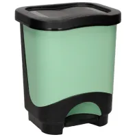 Coș de gunoi Tontarelli Idea 8 l/ Plastic/ Green