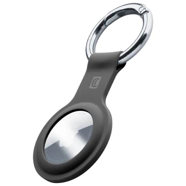 Husă pentru smart tracker Cellularline Key Ring Silver photo 1