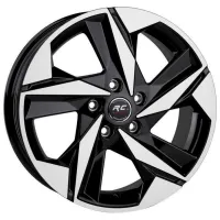 Jantă RC RC-307-BF 40/ 6 15 " 4x100 Aliaj ușor/ Black