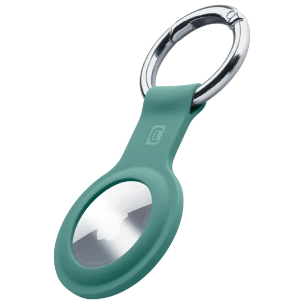Husă pentru smart tracker Cellularline Key Ring Silver photo 1