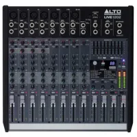 Миксер Aналоговый Alto Live 1202 активный / 20 Гц - 20 кГц / Черный