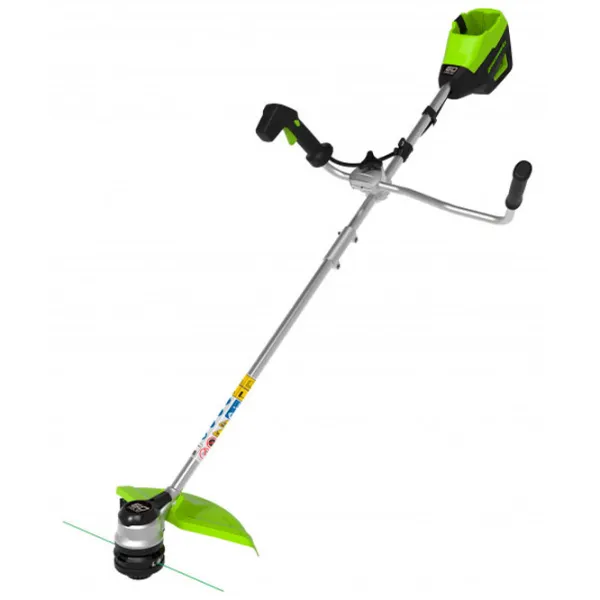 Триммер для травы Greenworks GD60BCB аккумуляторный/ Зелёный photo 1
