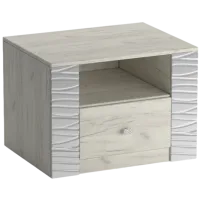 Тумбочки ML-Mobila Gamma №25 40см x 55см x 43.5см/ ЛДСП/ Белый дуб