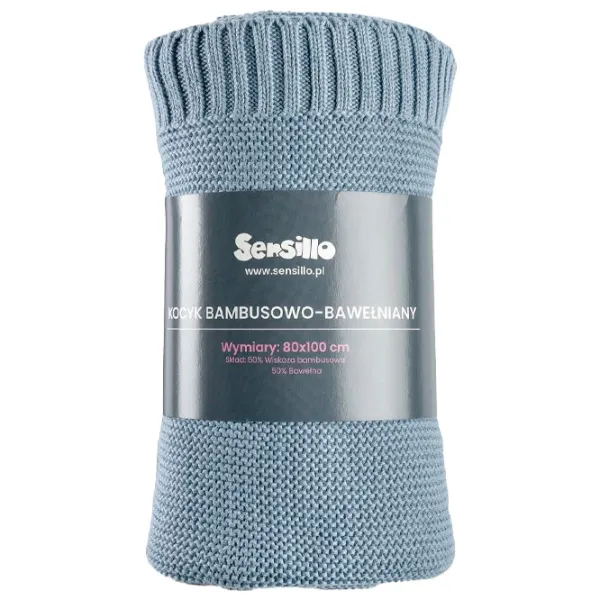 Одеяло Sensillo Jeans Хлопок/ Синий photo 1 Одеяло Sensillo Jeans Хлопок/ Синий photo 1