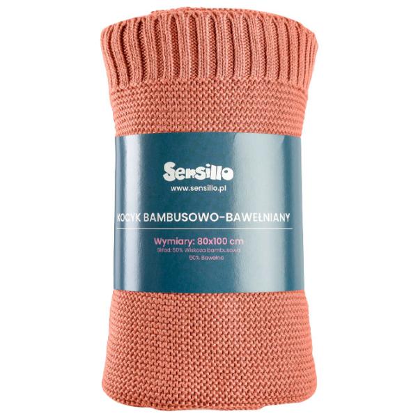 Одеяло Sensillo Coral Хлопок/ Оранжевый photo 1 Одеяло Sensillo Coral Хлопок/ Оранжевый photo 1