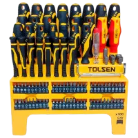 Набор отвёрток Tolsen 20185 Количество в наборе: 100