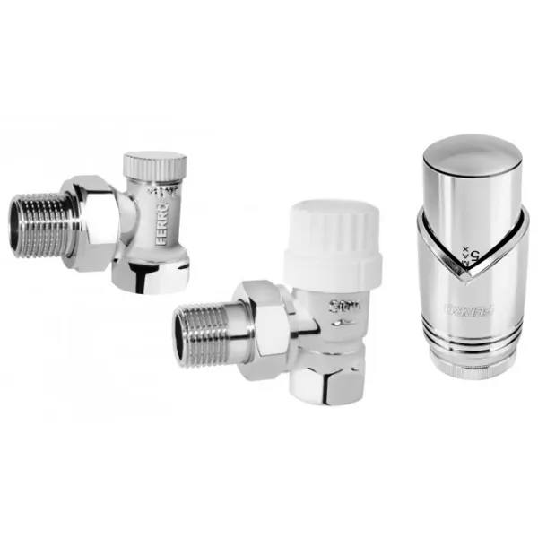 Set termostatic Ferro ZTM31CR G/ Alamă photo 1