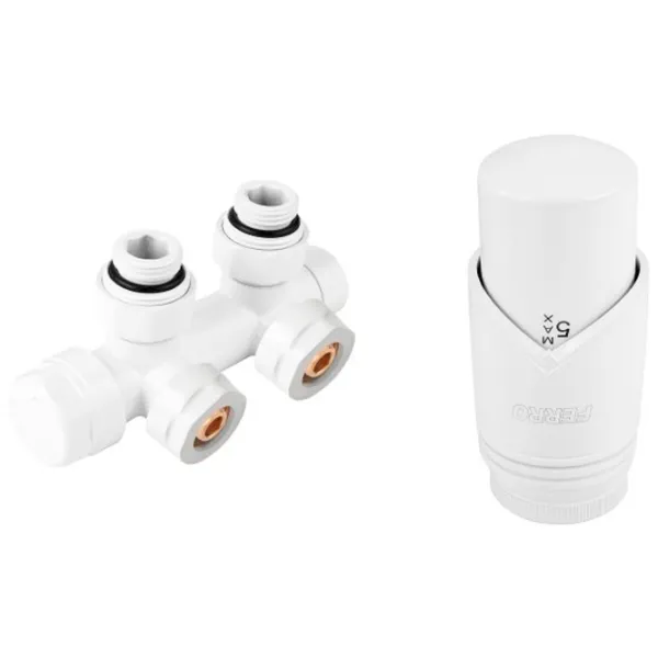 Set termostatic Ferro ZTD30WH Plastic photo 1