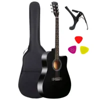 Chitară acustică Enjoy Set 3 M4101 BK 4/ 4, Dreadnought, Black