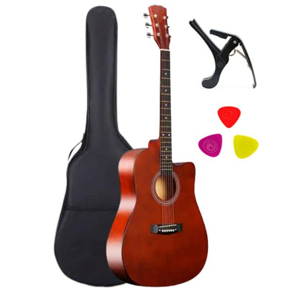 Chitară acustică Enjoy Set 3 M4101 CF 4/ 4, Dreadnought, Brown photo 1
