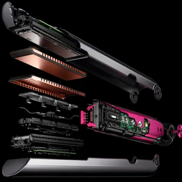 Placă de îndreptat părul Dyson HS03 55 W / Pink Black photo 8