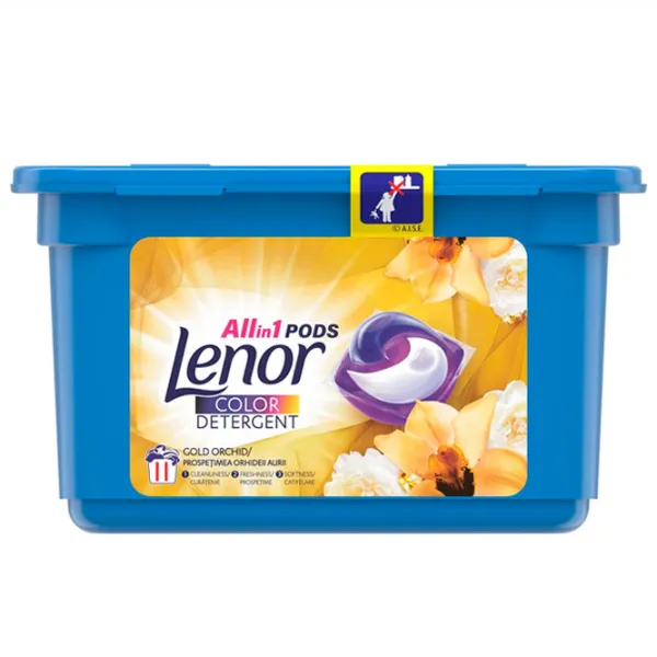 Detergent Lenor Pods Gold Orchid 0.29 kg  Număr spălări: 11 photo 1 Detergent Lenor Pods Gold Orchid 0.29 kg  Număr spălări: 11 photo 1