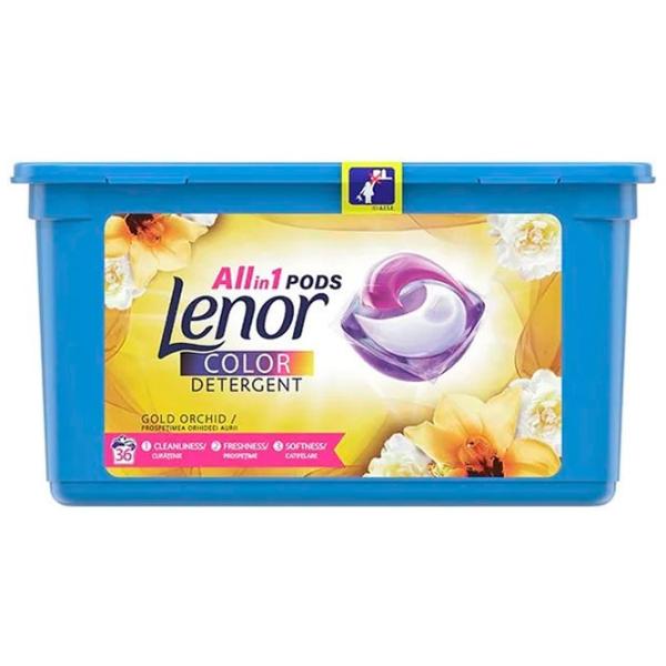 Detergent Lenor Gold Orchid Pods 0.85 kg  Număr spălări: 36 photo 1 Detergent Lenor Gold Orchid Pods 0.85 kg  Număr spălări: 36 photo 1