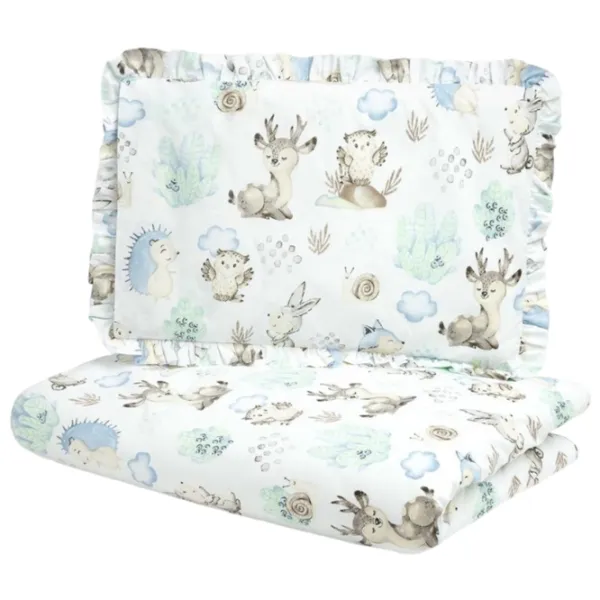 Детское постельное бельё Sensillo Giraffe (43781 ) Хлопок/ Белый Зелёный photo 1 Детское постельное бельё Sensillo Giraffe (43781 ) Хлопок/ Белый Зелёный photo 1