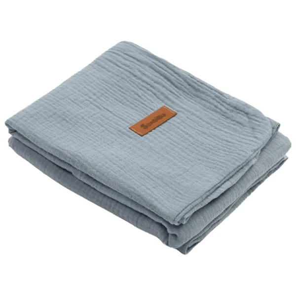 Одеяло Sensillo Jeans Хлопок/ Синий photo 1