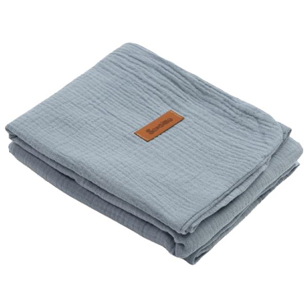 Одеяло Sensillo Jeans Хлопок/ Синий photo 1