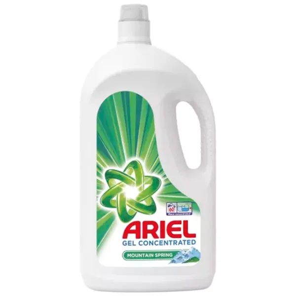 Gel de spălare Ariel LIQUID LAUNDRY MOUNTAIN SPRING (387159) Număr spălări: 60 photo 1 Gel de spălare Ariel LIQUID LAUNDRY MOUNTAIN SPRING (387159) Număr spălări: 60 photo 1