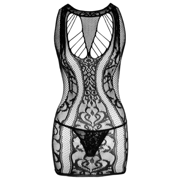 Комплект нижнего белья NO:XQSE Dress and String (S/ L) Черный photo 1 Комплект нижнего белья NO:XQSE Dress and String (S/ L) Черный photo 1