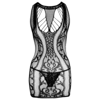 Set lengerie NO:XQSE Dress and String (S/ L) Black