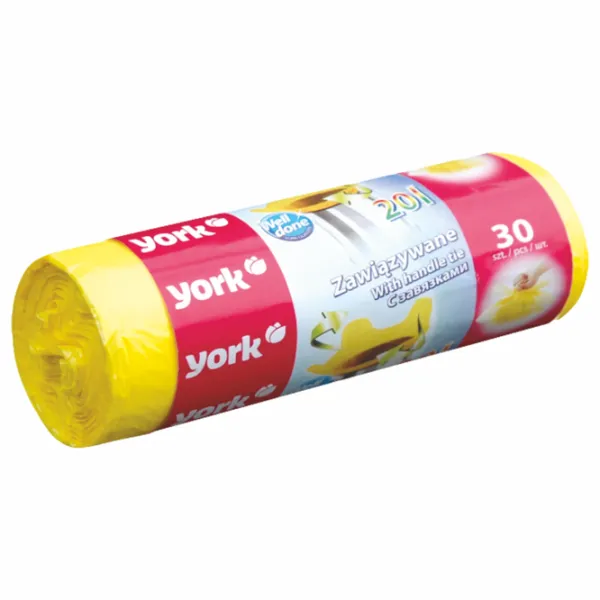 Pungi de gunoi York 5903355068723 Cantitatea în set - 30 photo 1