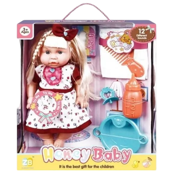 Păpușă Honey Baby 67233 43832 bebeluș / 3+ photo 1 Păpușă Honey Baby 67233 43832 bebeluș / 3+ photo 1