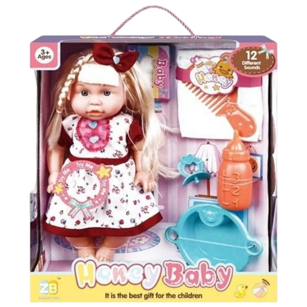 Păpușă Honey Baby 67233 43832 bebeluș / 3+ photo 1 Păpușă Honey Baby 67233 43832 bebeluș / 3+ photo 1