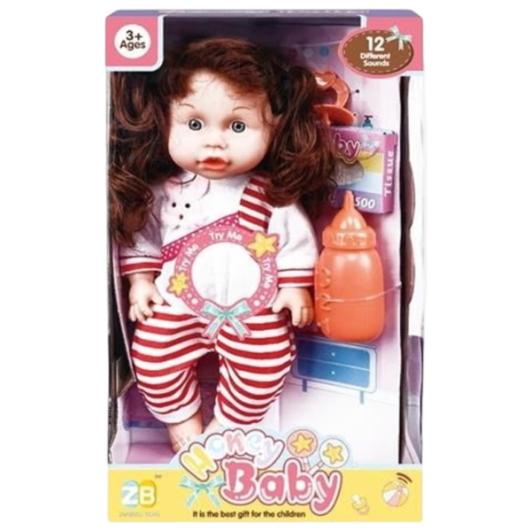 Кукла Honey Baby 67237 43846 малыш / 3+ photo 1 Кукла Honey Baby 67237 43846 малыш / 3+ photo 1