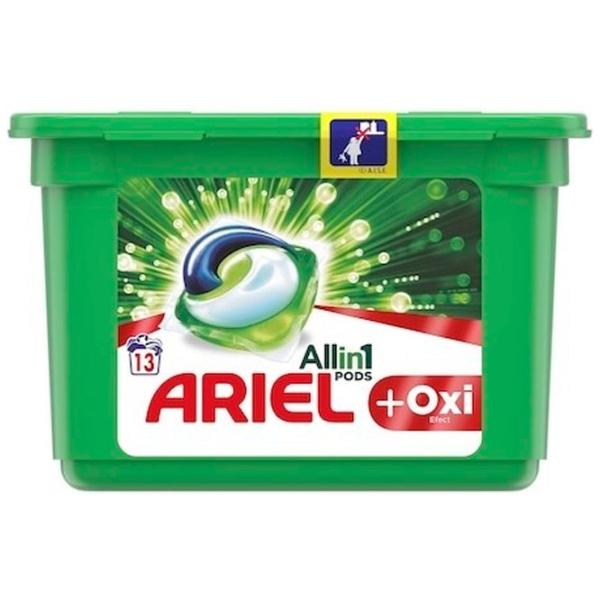 Detergent Ariel Pods Oxi Gel Caps 0.39 kg  Număr spălări: 13 photo 1