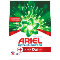 Detergent Ariel Ultra Oxi Effect 3.6 kg  Număr spălări: 36