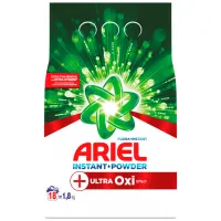 Detergent Ariel Ultra Oxi Effect 1.8 kg  Număr spălări: 18