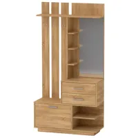 Шкаф для прихожей KompaniT EVA ДСП/ Сонома