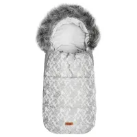 Чехол для детской коляски Sensillo Olaf Флис/ Серый