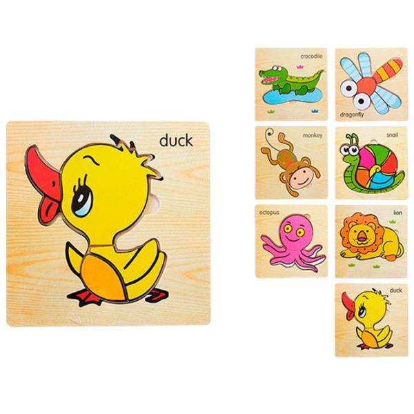 Puzzle PS Животные 3+/ Количество деталей: 3 photo 1