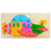 Puzzle 3D PS Avion 3+/ Numărul de piese: 10