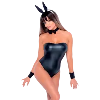 Комплект нижнего белья Cottelli Bunny Body (L) Черный