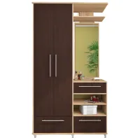 Dulap pentru antreu Sokme Niagara PAL/ Wenge magie