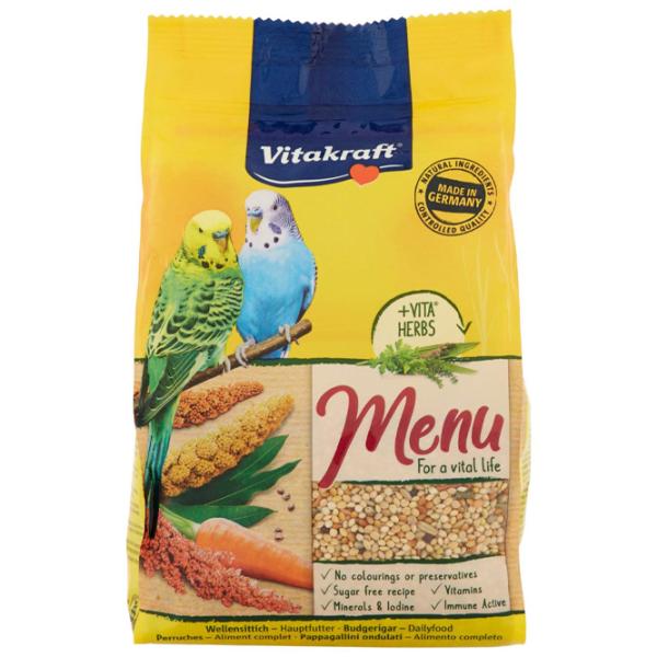 Корм для попугаев Vitakraft Budgies 0.5 кг photo 1