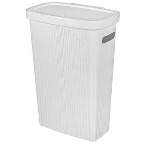 Coș pentru rufe Bytplast Econova Velvet 45 l/ Plastic/ Gray photo 1