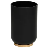 Pahar pentru periuțe de dinți Tendance Kanta Bambus/ Black/ Pe masă