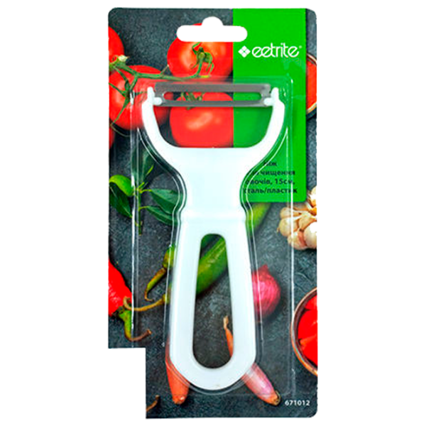 Decojitor legume si fructe Fackelmann 22761 Oțel inoxidabil/ White photo 1