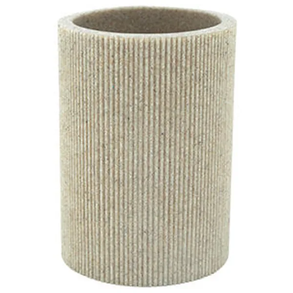 Pahar pentru periuțe de dinți Tendance Natural Rasina de poliester/ Beige/ Pe masă photo 1 Pahar pentru periuțe de dinți Tendance Natural Rasina de poliester/ Beige/ Pe masă photo 1